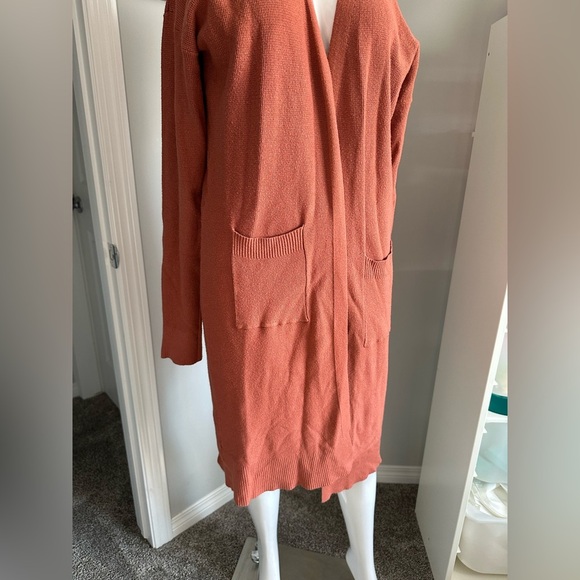 Tea n Rose Warm Brown Knit Cardigan - Picture 7 of 8